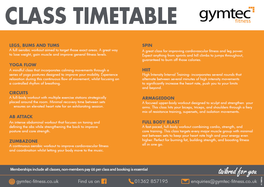 PTL0230.15 Gymtec Summer Class Timetable_A42